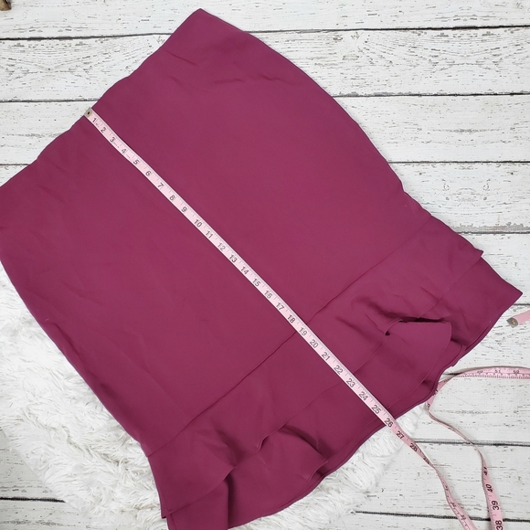 NWT  Ann Taylor  size 16 P burgundy - Picture 8 of 8